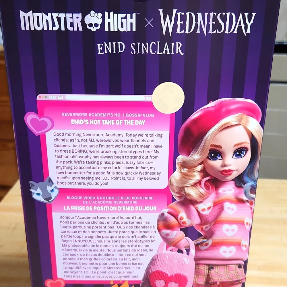 ENID SINCLAIR MONSTER HIGH DOLL